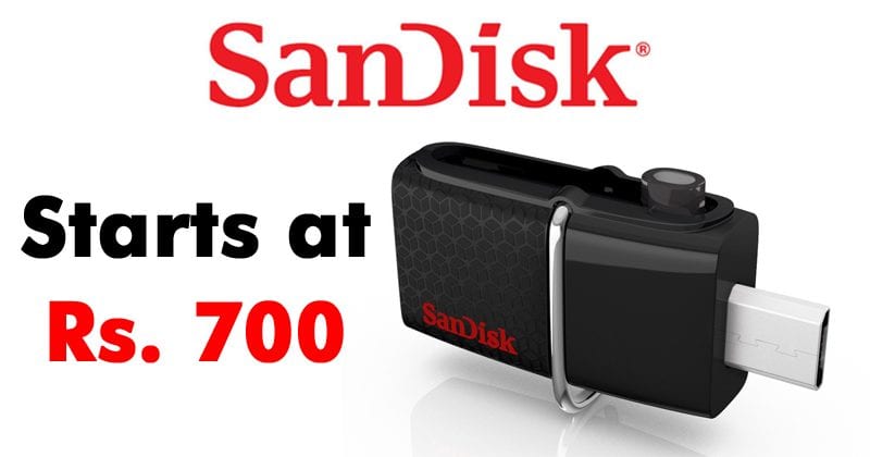 SanDisk Dual Drive PenDrives For Android Launched In India