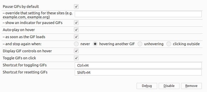 How to Stop Autoplaying GIFs in Browser