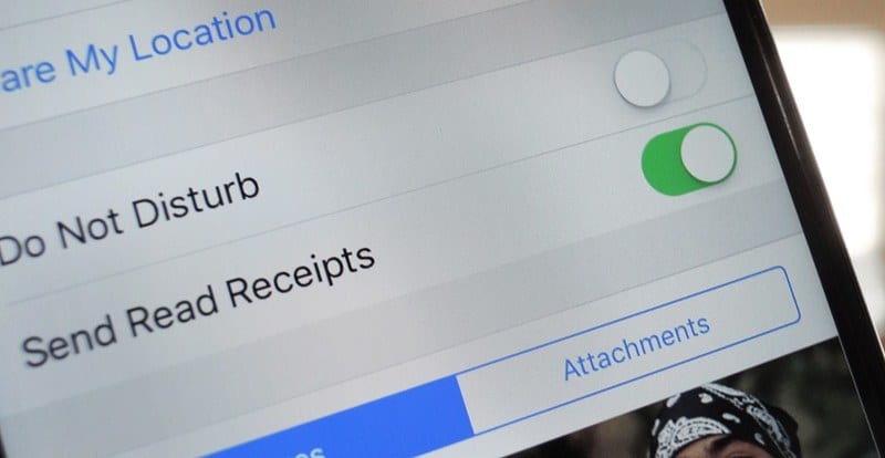 Turn iMessage Read Receipts On-Off Per Person