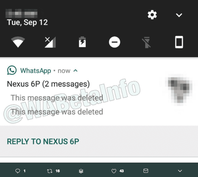 WhatsApp Recall Button Will Be Called  Delete For Everyone  - 53