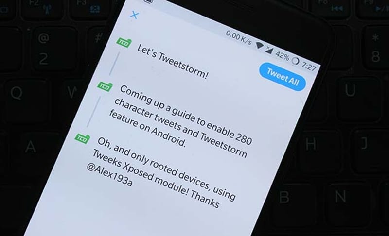 Enable Tweet Storm Feature on Twitter App in Android