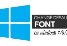 How to Change the Default Font in Windows 10