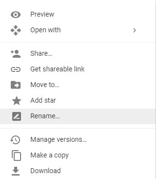 Hide Secret Files in Google Drive