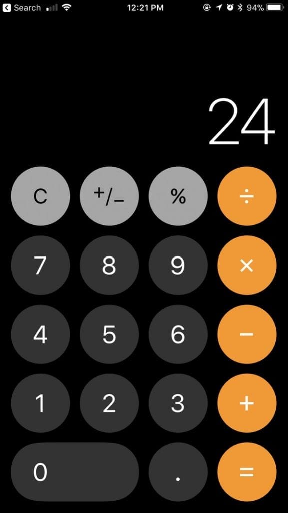 iOS 11 Bug  Typing 1 2 3 Quickly In The Calculator App Won t Get You 6 - 56