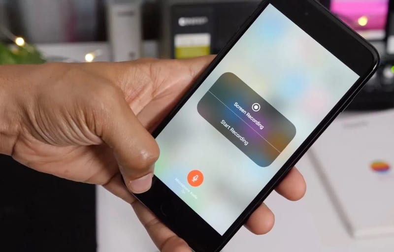 Record Screen With Audio On iOS 11