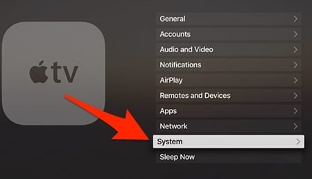 Ενημερώστε το Apple TV σας στο TVOS 11