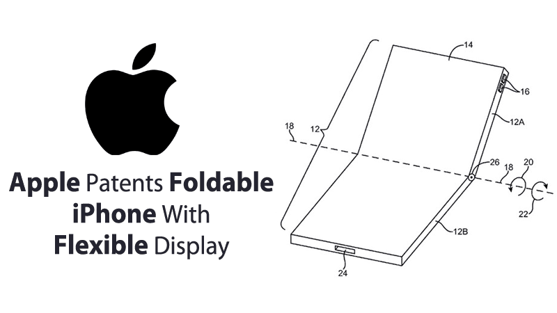 Apple Files Patent For Foldable iPhone