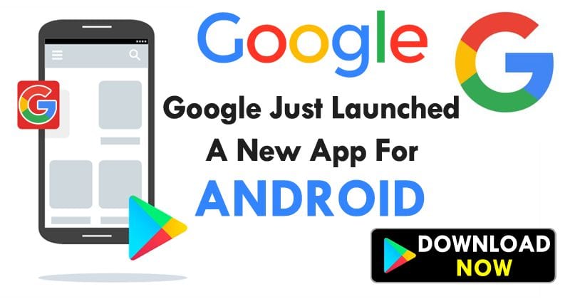 Google acaba de lançar um novo aplicativo incrível para Android