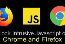 How to Block Intrusive Javascript on Chrome and Firefox