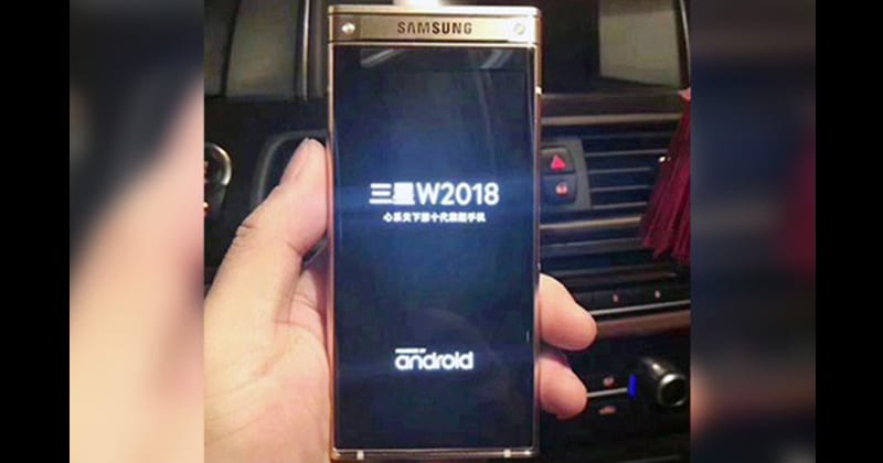 Questo è il prossimo telefono a conchiglia Samsung SM-W2019