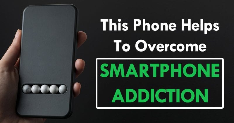 Questo telefono aiuta a superare la dipendenza da smartphone