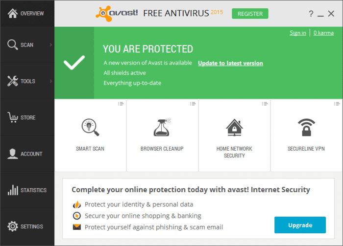 free antivirus download for 1 year