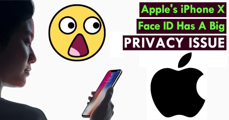 OH MEU DEUS!  O iPhone X Face ID da Apple tem um problema de privacidade inesperado