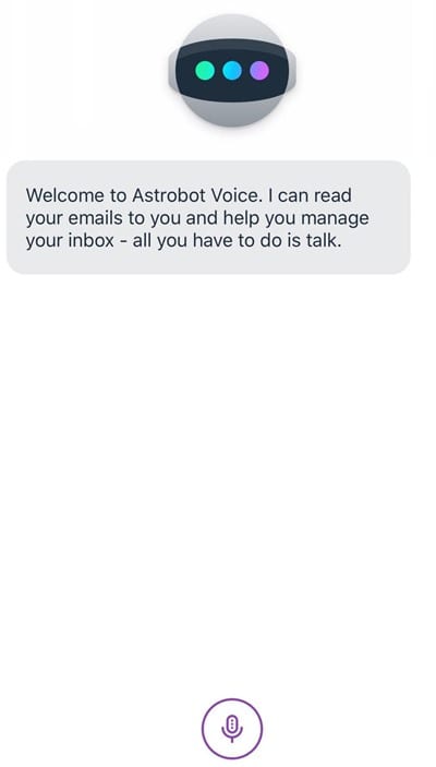 Processe e-mail com sua voz usando o Astro