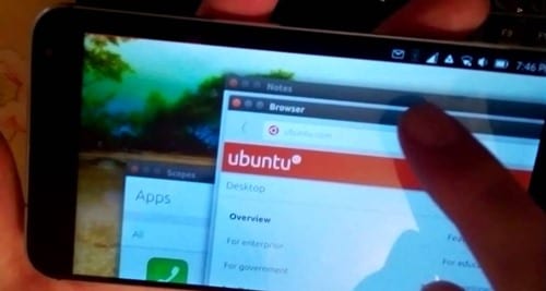 Turn Ubuntu Phone into Desktop PC with Convergence