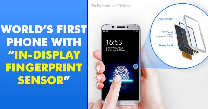 World’s First Phone With 'In-Display Fingerprint Sensor' Arriving At CES 2019