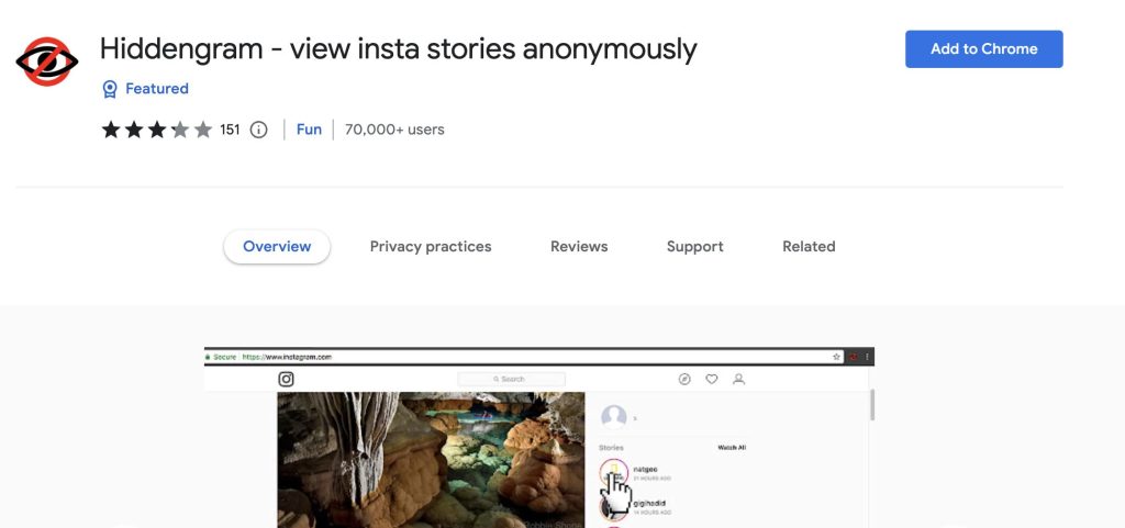 Hiddengram Watch Instagram Stories Anonymously