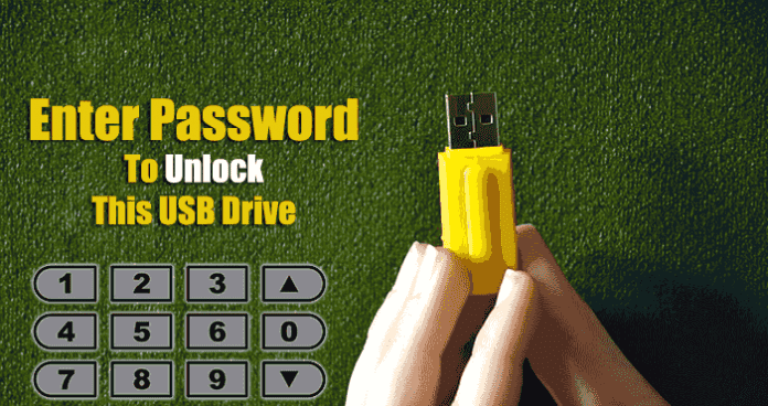 How To Protect Your USB Pendrive With Password