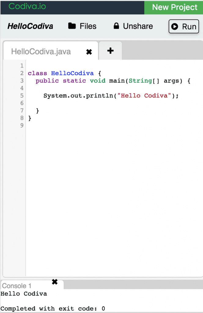 Compile and Run Java Programs with Codiva Online Compiler - 86