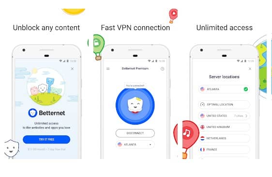 is betternet a safe vpn