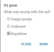 Block Specific Ads on Youtube