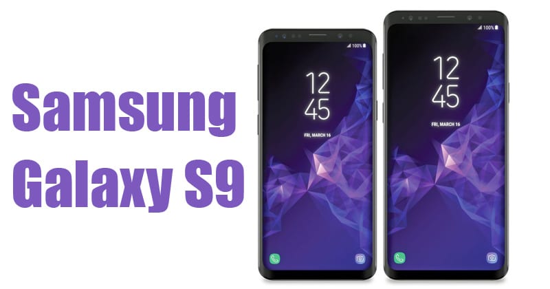 Especificações completas do Samsung Galaxy S9 e foto da imprensa vazaram