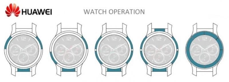 Huawei Patents Touch Sensitive Bezel For Smartwatches - 40