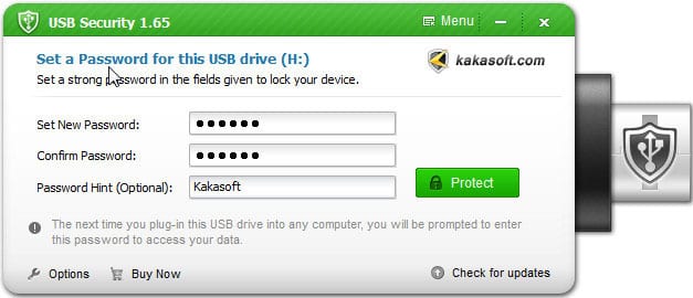 Använder Kakasoft USB Security