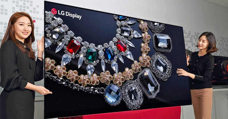 LG Shows Off World's First 88-inch 8K OLED Display