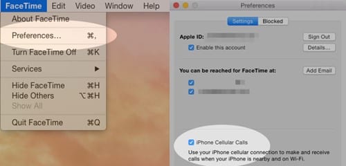 Telefonhívások kezdeményezése és fogadása MacOS rendszeren