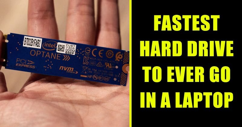 This Is The Fastest Hard Drive To Ever Go In A Laptop