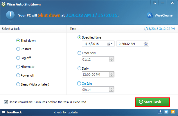 How To Make Your Computer Shutdown At Given Particular Time - 1