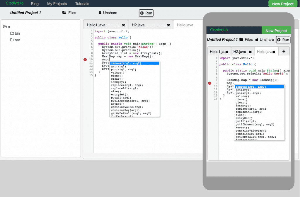 Compile and Run Java Programs with Codiva Online Compiler - 56