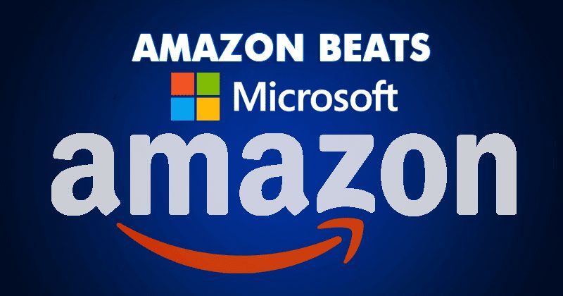Amazon Beats Microsoft To Become The World's 3rd Most Valuable Company