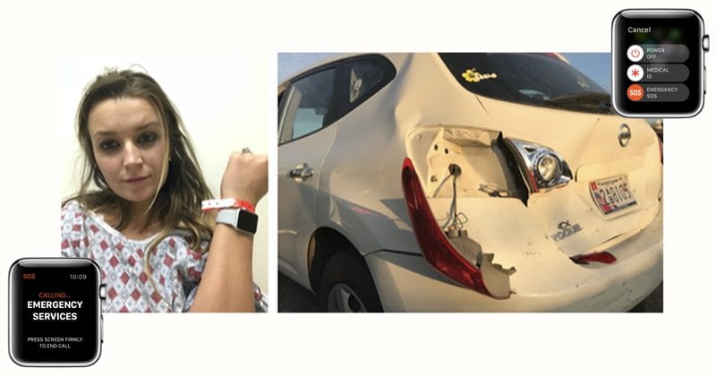 Apple Watch Saves Mom And Son After A Fatal Car Crash