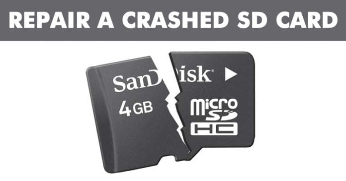How to Repair a Crashed SD Card and Protect your Data