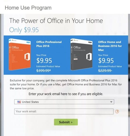 Legally get Microsoft Office Pro Plus 2016 for Under $10
