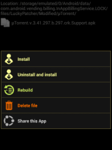 Uninstall and Install
