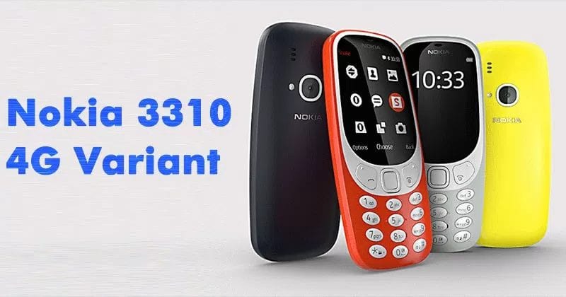 Nokia 3310 With 4G Is Now Official