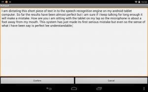 speech to text on ipad