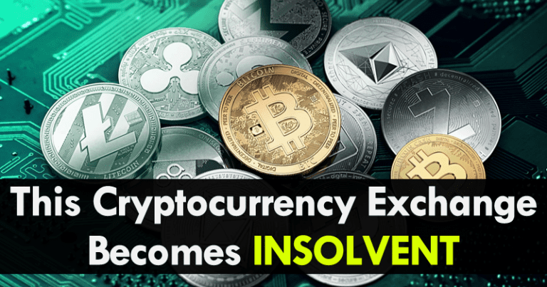 crypto exchange insolvency