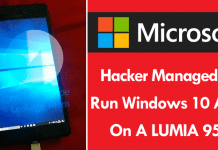 This Hacker Managed To Run Windows 10 ARM On A Lumia 950