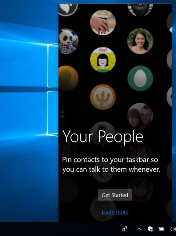 Use the My People Feature in Windows 10