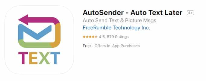 Install AutoSender - Auto Text Later