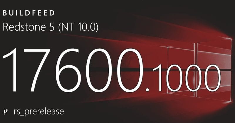 Các bản dựng Windows 10 Redstone 5 sắp ra mắt 'Sớm hơn bạn nghĩ'