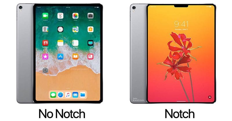 Apple To Launch iPad Pro With Face ID And iPhone X-Like Notch