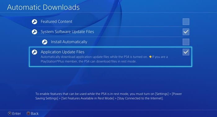 Download PlayStation 4 Games in Rest Mode
