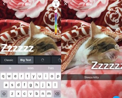 How To Add Multiple Captions In A Snapchat 