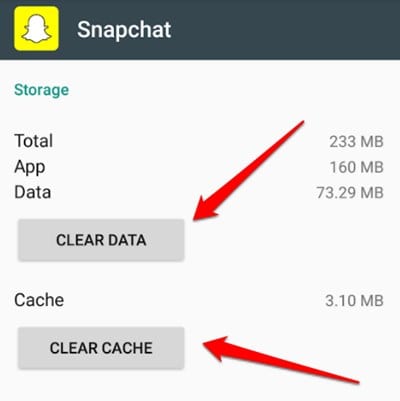 A Tap To Retry hiba kijavítása a Snapchat Lensnél