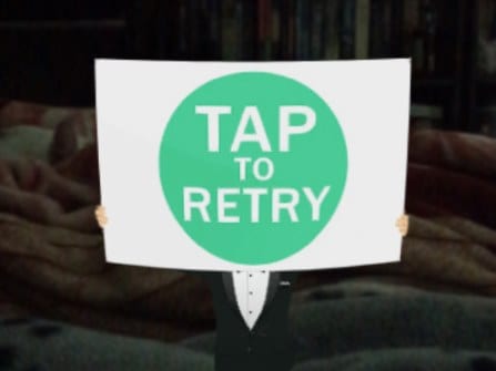 A Tap To Retry hiba kijavítása a Snapchat Lensnél